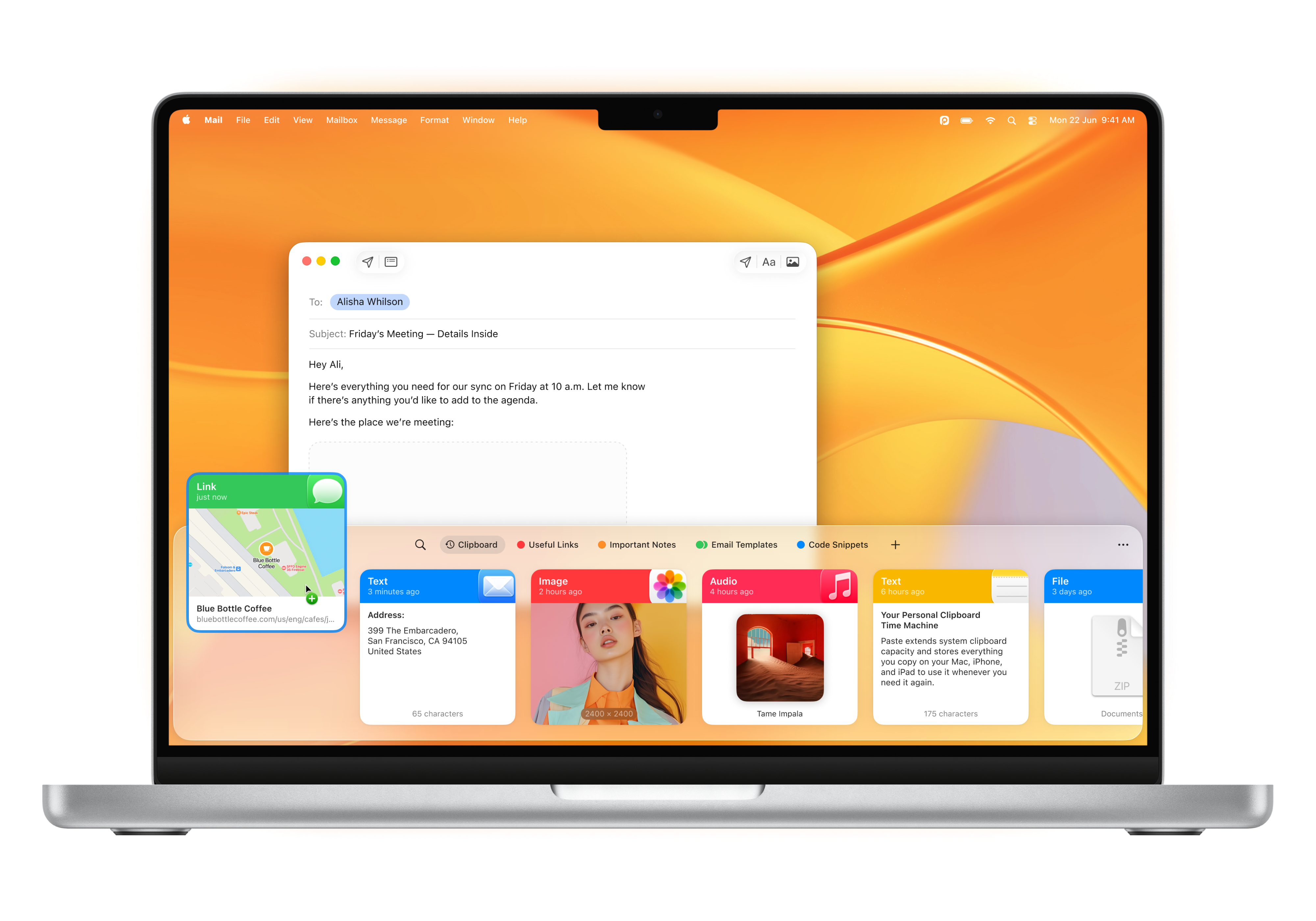 Paste clipboard history on Mac